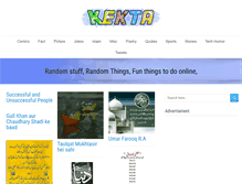 Tablet Screenshot of kekta.com
